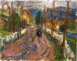 Road By The Danube — Bela (adalbert) Czobel